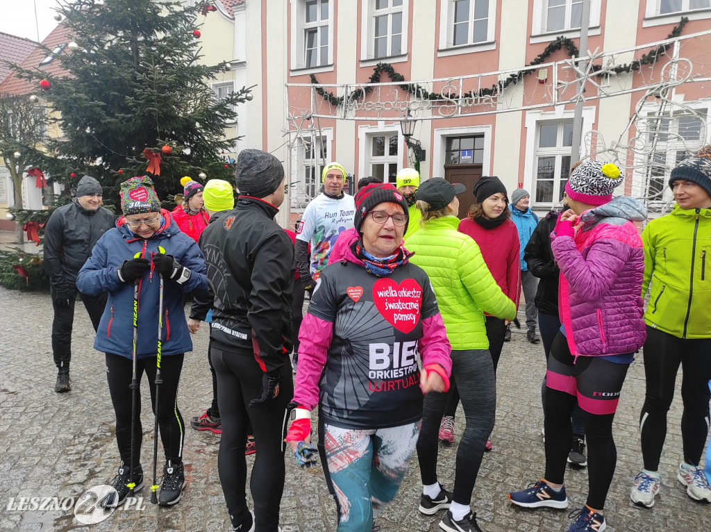 W Rydzynie pobiegli dla WOŚP