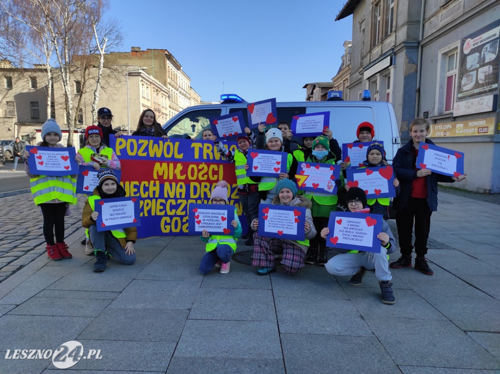 Walentynkowe serca dla kierowców