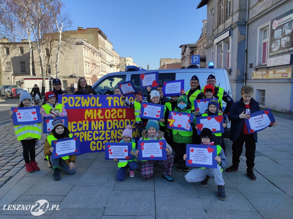 Walentynkowe serca dla kierowców