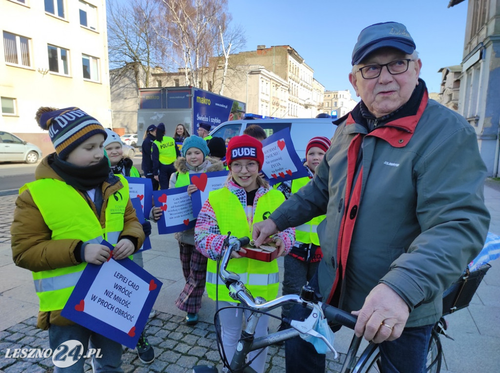 Walentynkowe serca dla kierowców