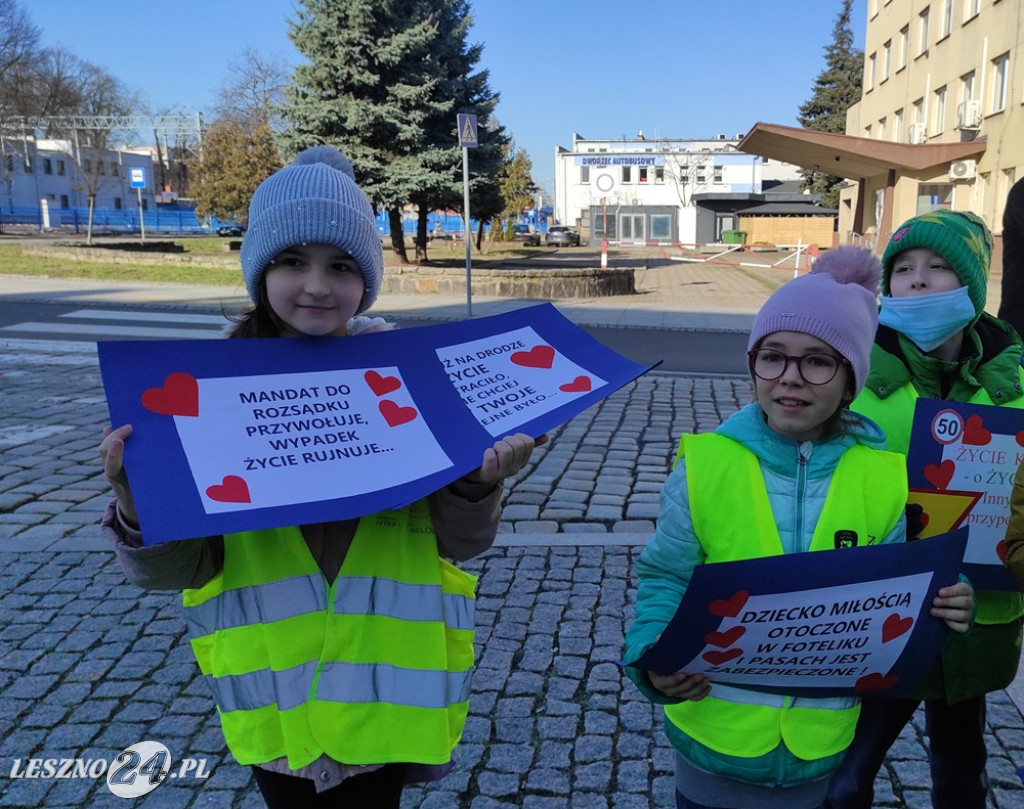 Walentynkowe serca dla kierowców