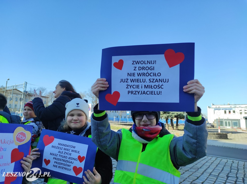 Walentynkowe serca dla kierowców