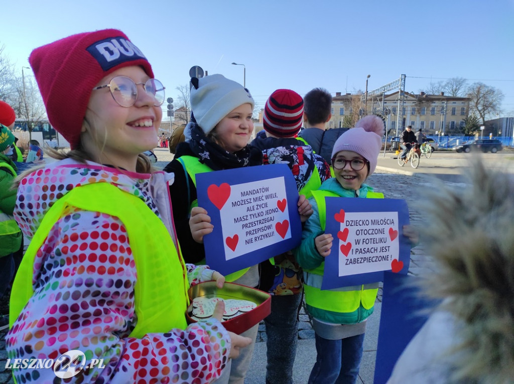 Walentynkowe serca dla kierowców