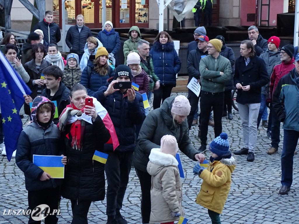 Wiec poparcia dla Ukrainy