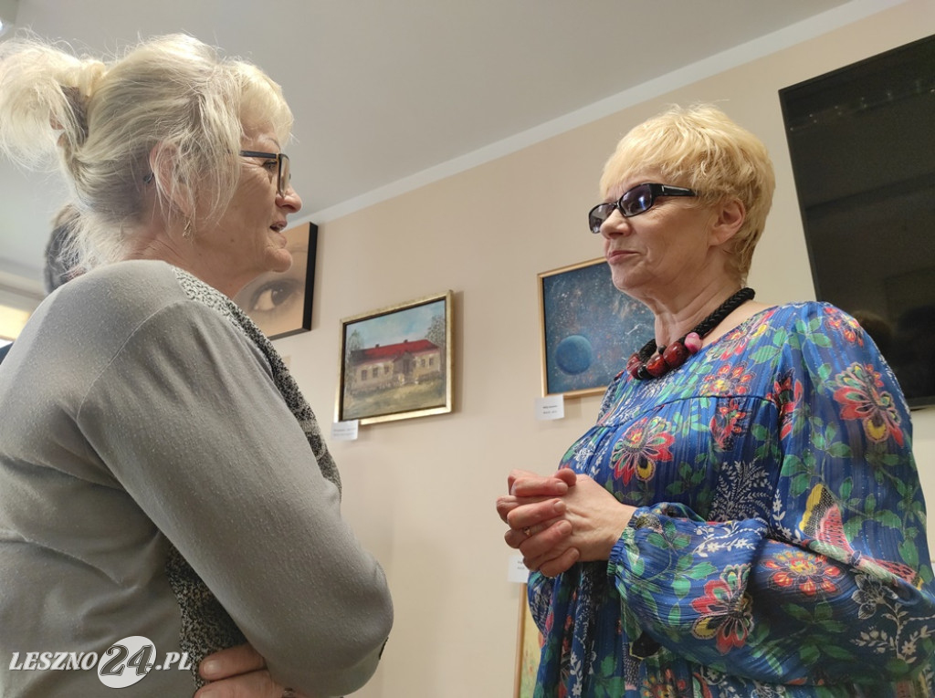 Wernisaż w PZN w Lesznie
