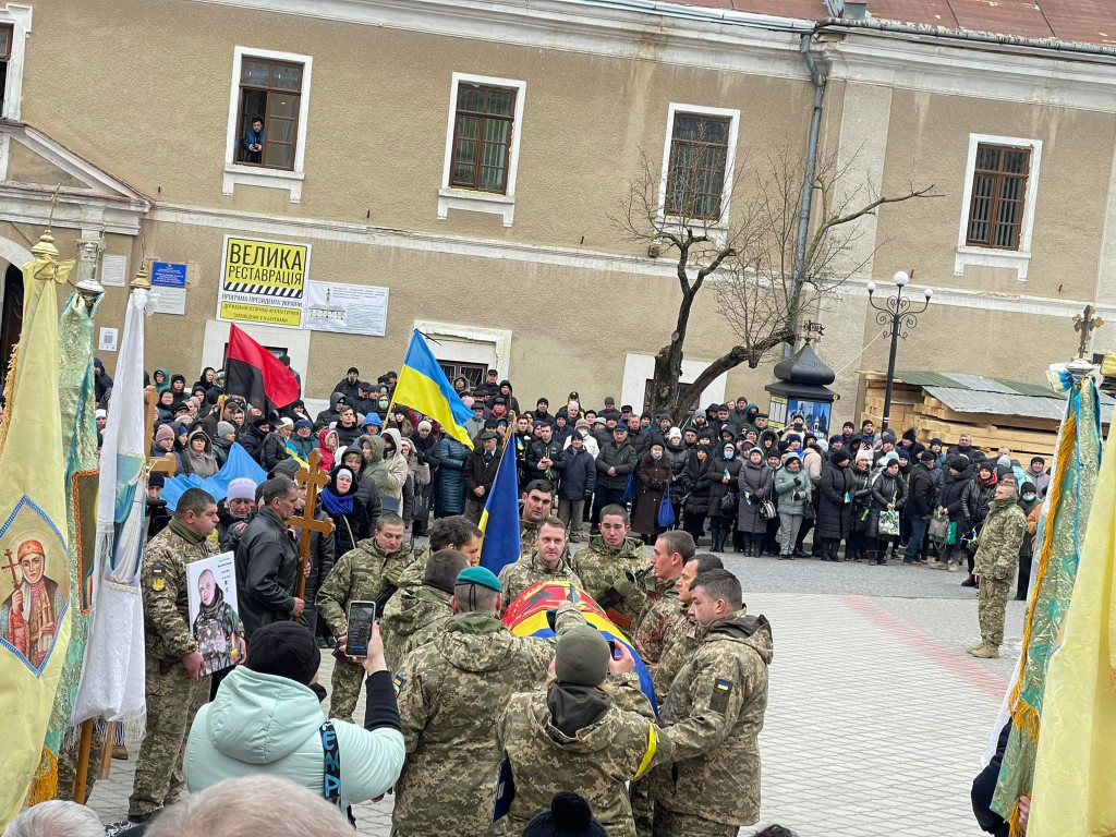 Pogrzeb Witalija Skakuna, Ukraińca związanego z Lesznem