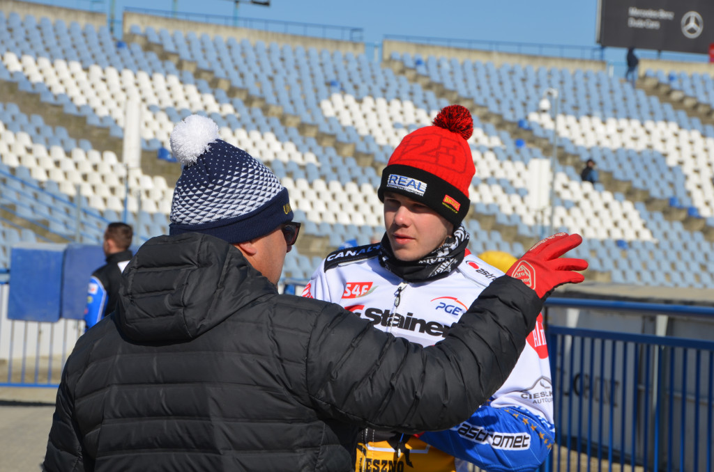 Pierwszy trening Byków