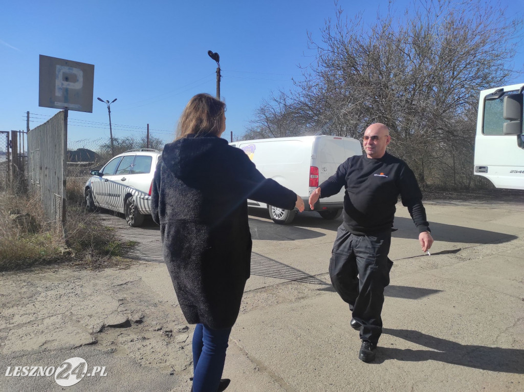 Transport z darami ze Szwajcarii