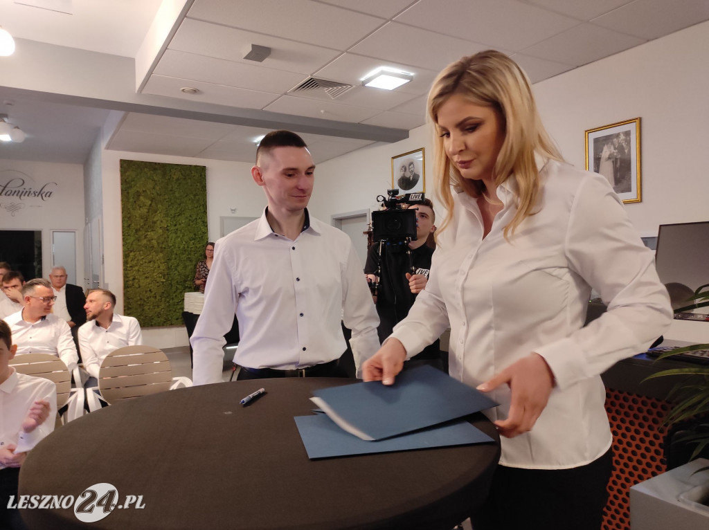 Oficjalna prezentacja LKS Szawer Leszno