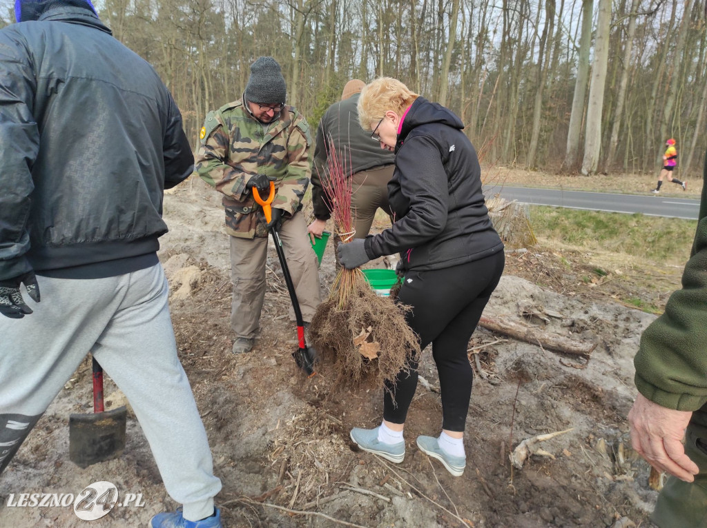 Amazonki z przyjaciółmi sadziły las