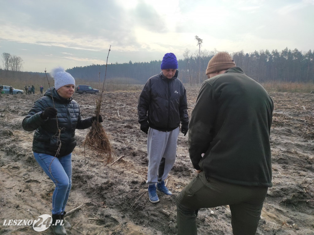 Amazonki z przyjaciółmi sadziły las