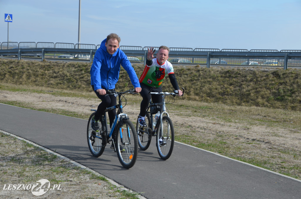 Otwarcie pierwszego w powiecie węzła rowerowego