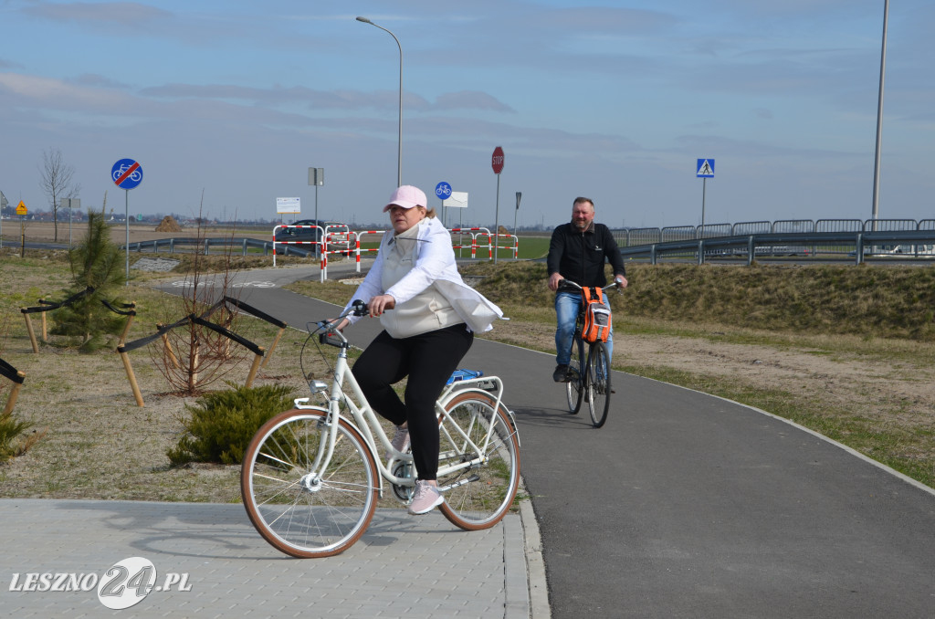 Otwarcie pierwszego w powiecie węzła rowerowego