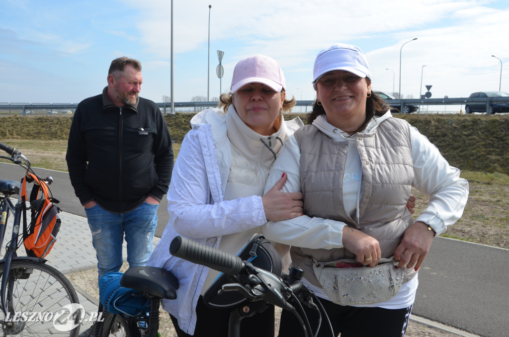 Otwarcie pierwszego w powiecie węzła rowerowego