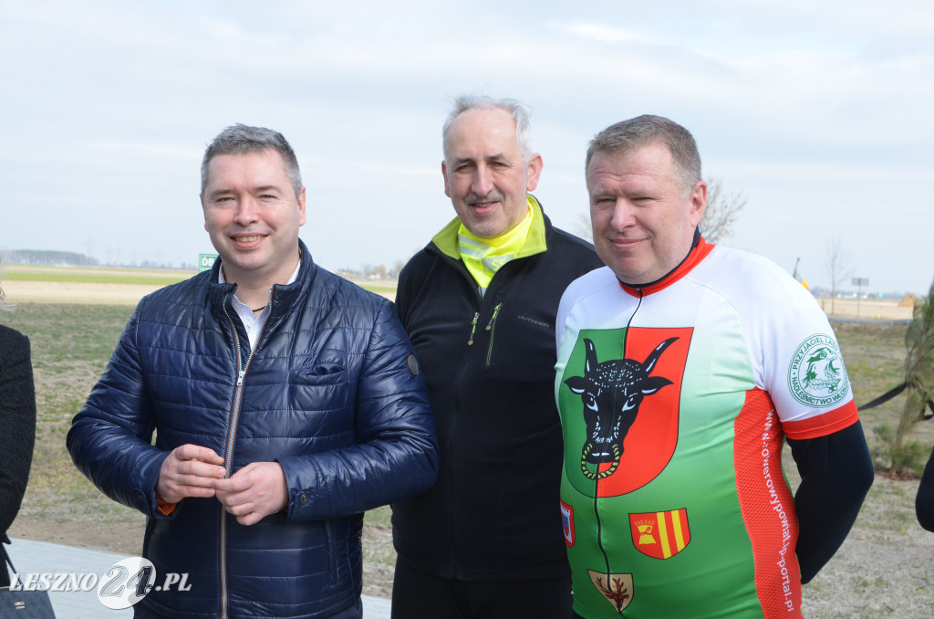 Otwarcie pierwszego w powiecie węzła rowerowego