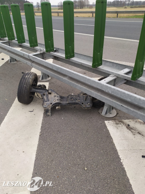 Groźna kolizja na ekspresówce