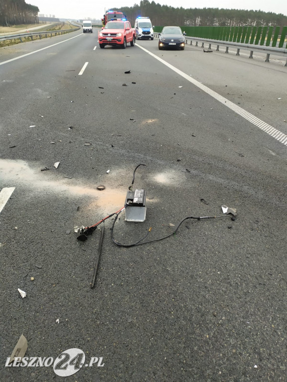 Groźna kolizja na ekspresówce