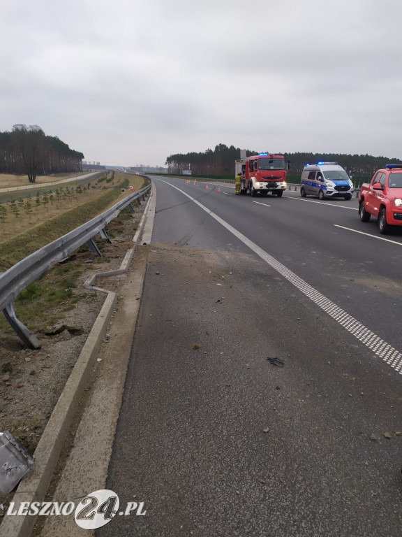 Groźna kolizja na ekspresówce