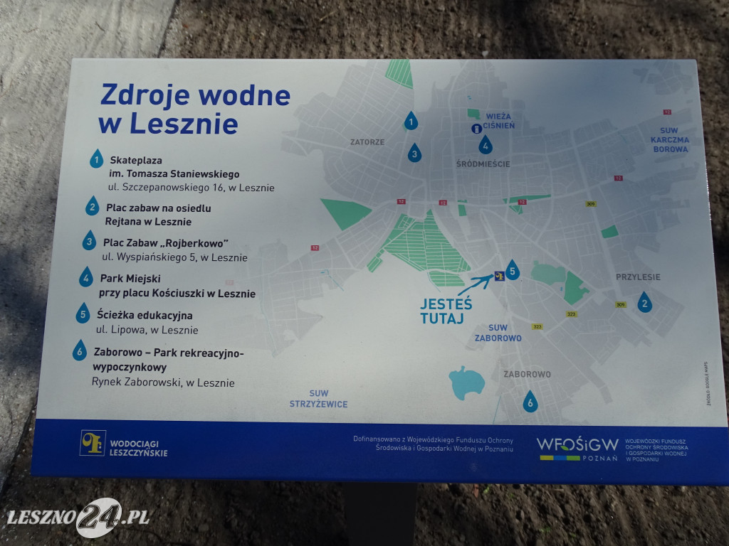 Wodna ścieżka edukacyjna w Lesznie