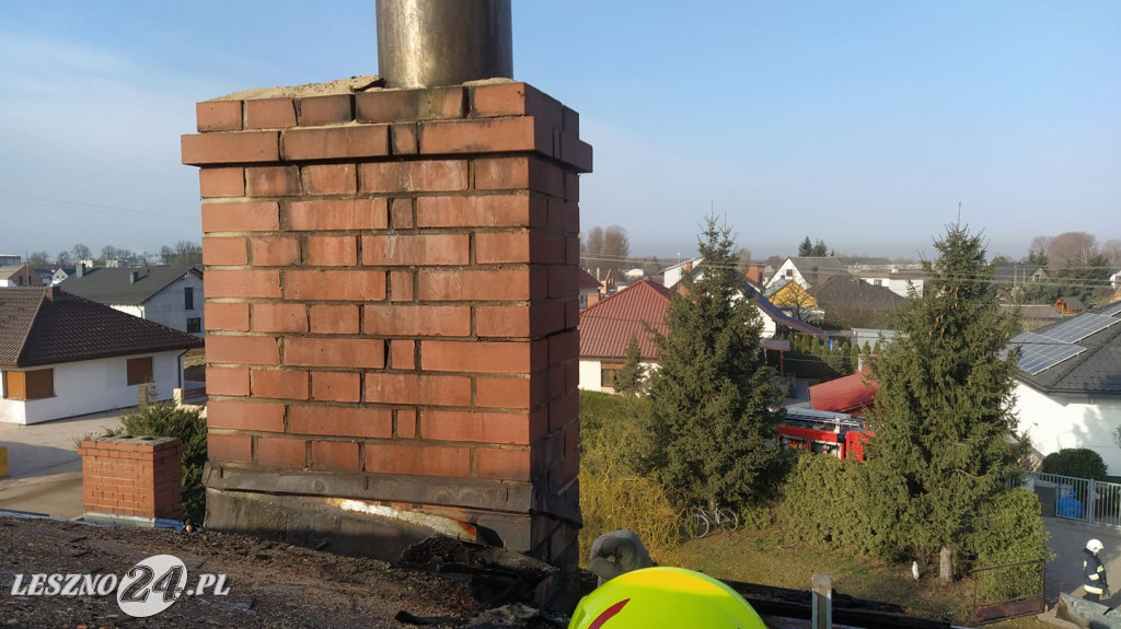 Palił się dom i samochód