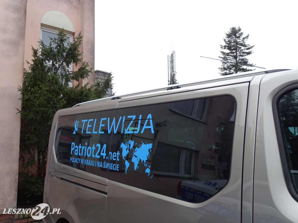 Krzysztof Rutkowski przed Akwawitem w Lesznie