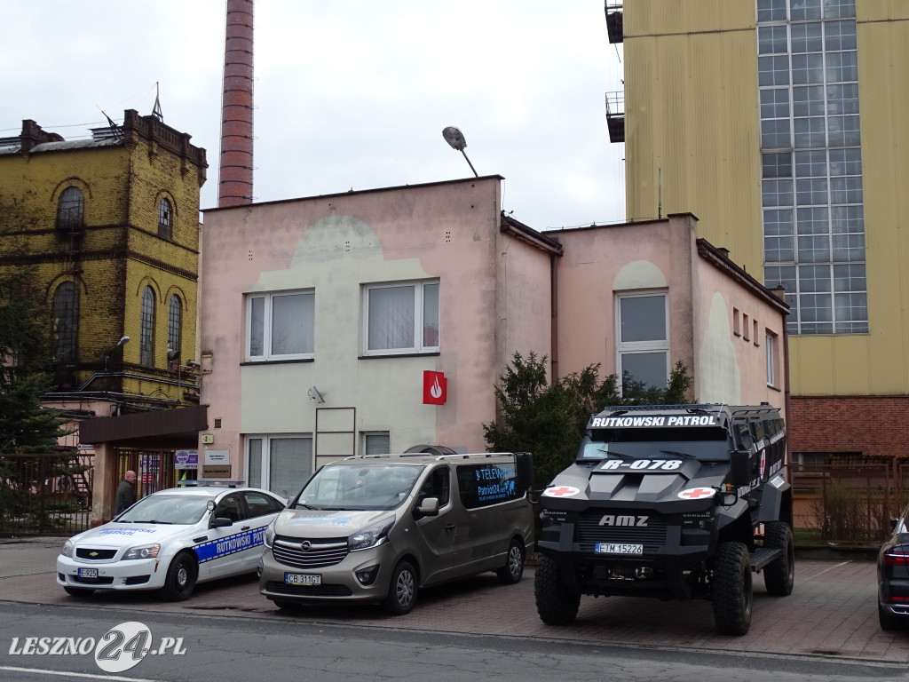 Krzysztof Rutkowski przed Akwawitem w Lesznie