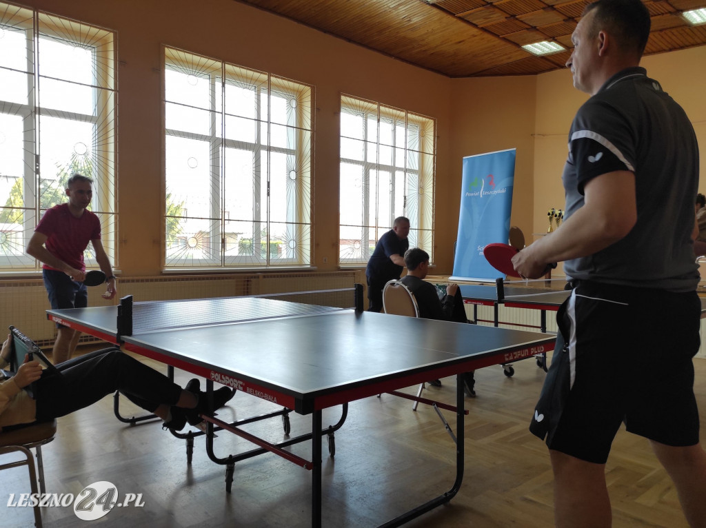 Turniej tenisa stołowego w Rojęczynie