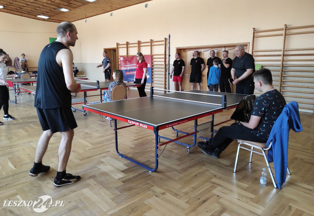 Turniej tenisa stołowego w Rojęczynie