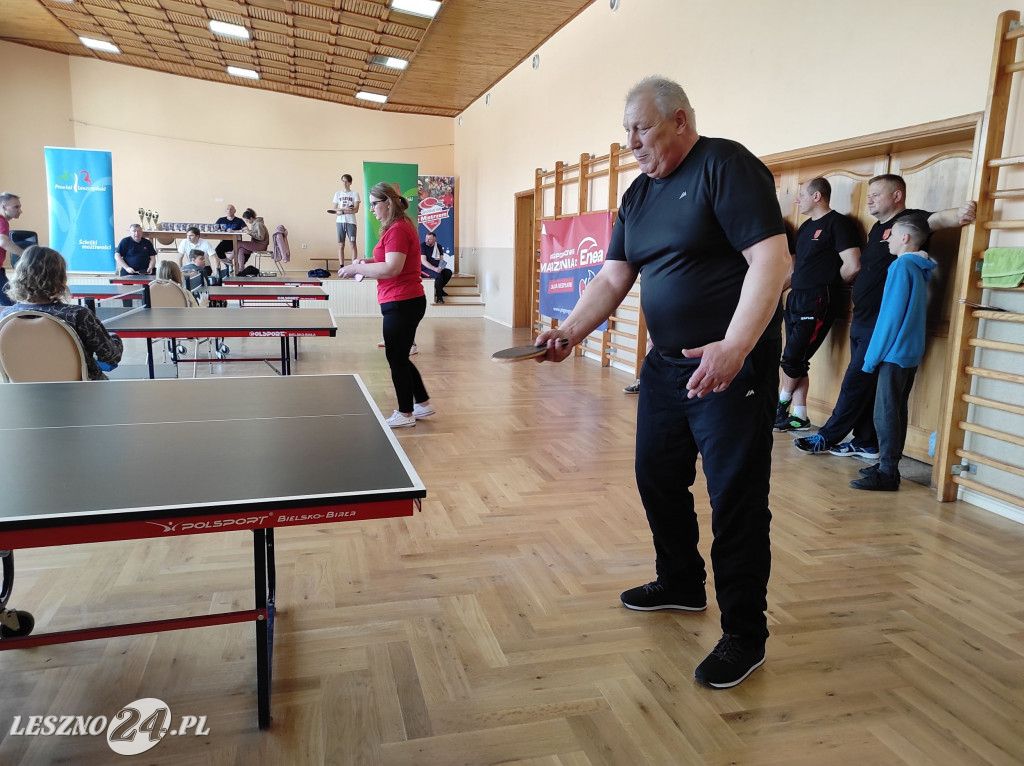 Turniej tenisa stołowego w Rojęczynie