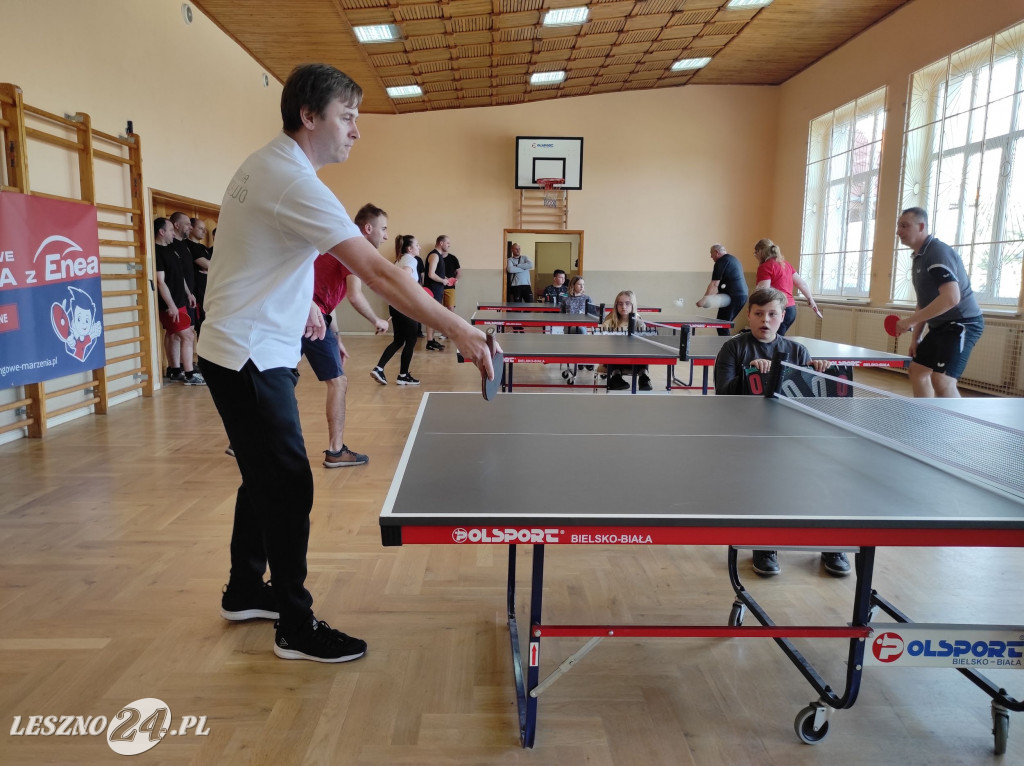 Turniej tenisa stołowego w Rojęczynie