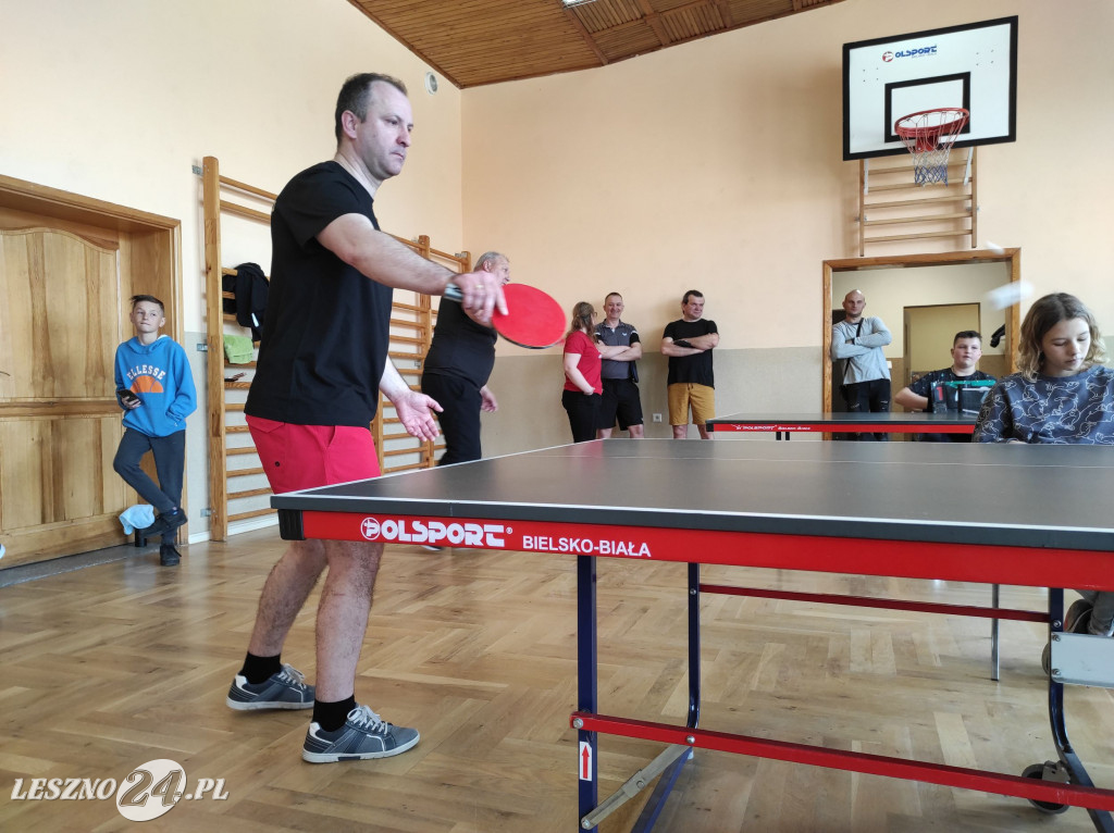 Turniej tenisa stołowego w Rojęczynie