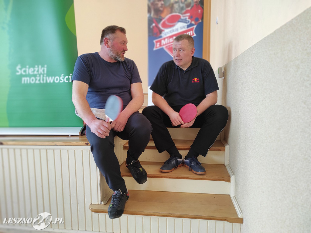 Turniej tenisa stołowego w Rojęczynie