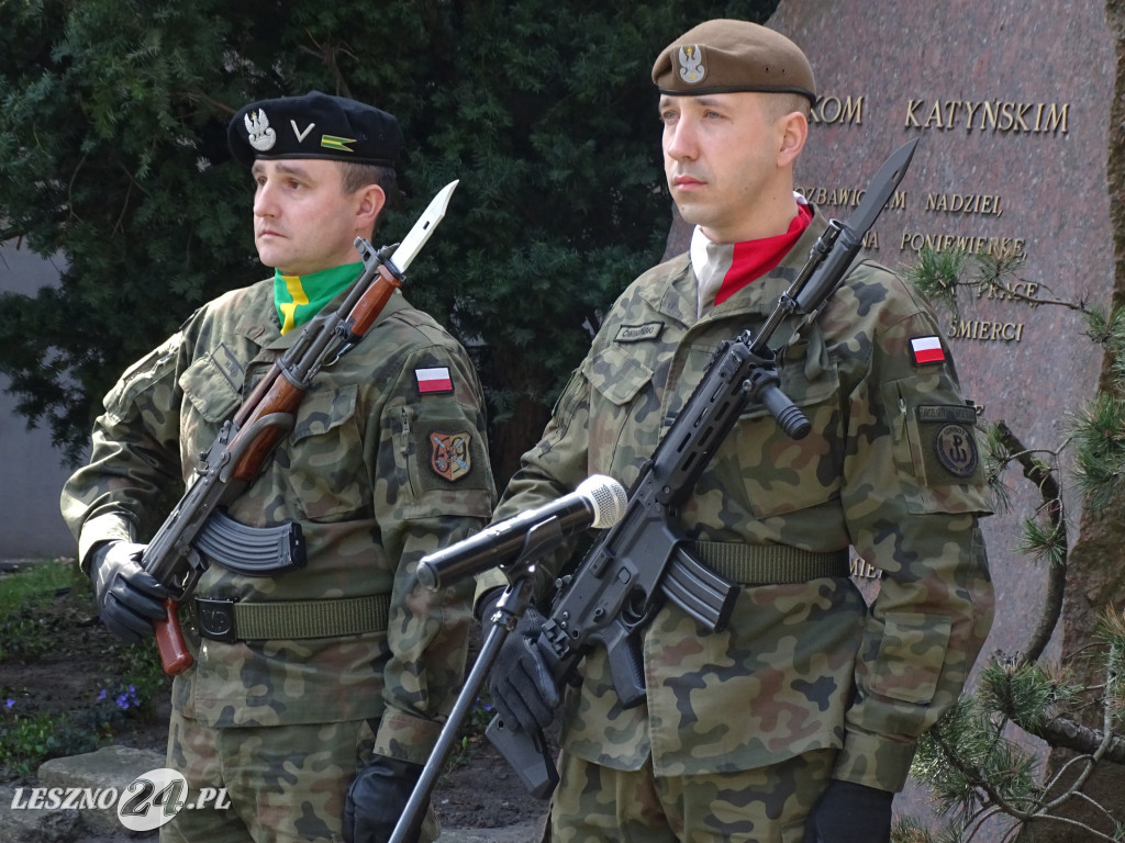 Rocznica zbrodni katyńskiej w Lesznie 2022