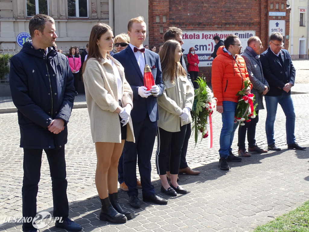 Rocznica zbrodni katyńskiej w Lesznie 2022