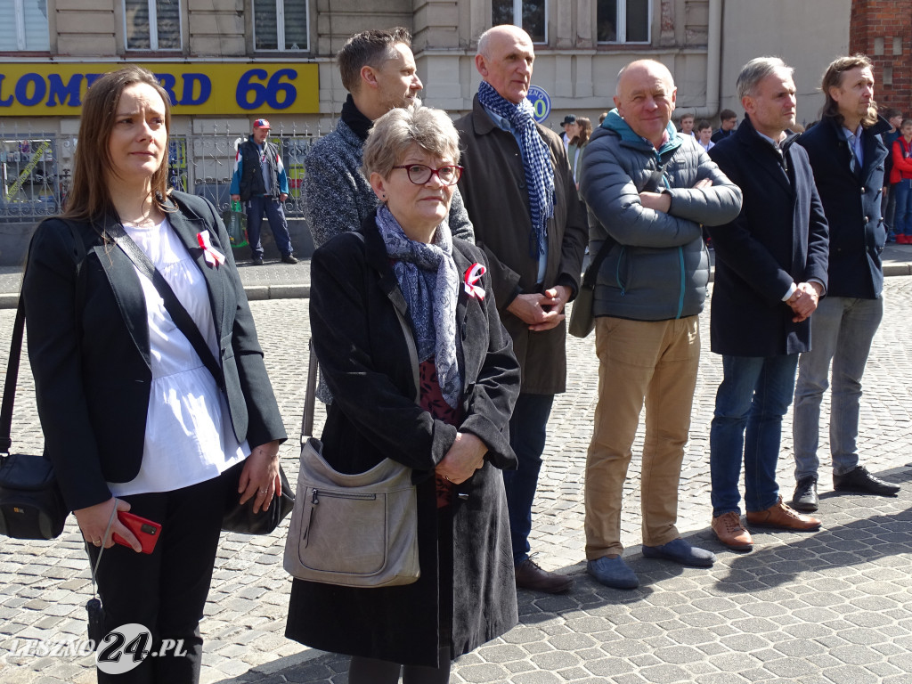 Rocznica zbrodni katyńskiej w Lesznie 2022