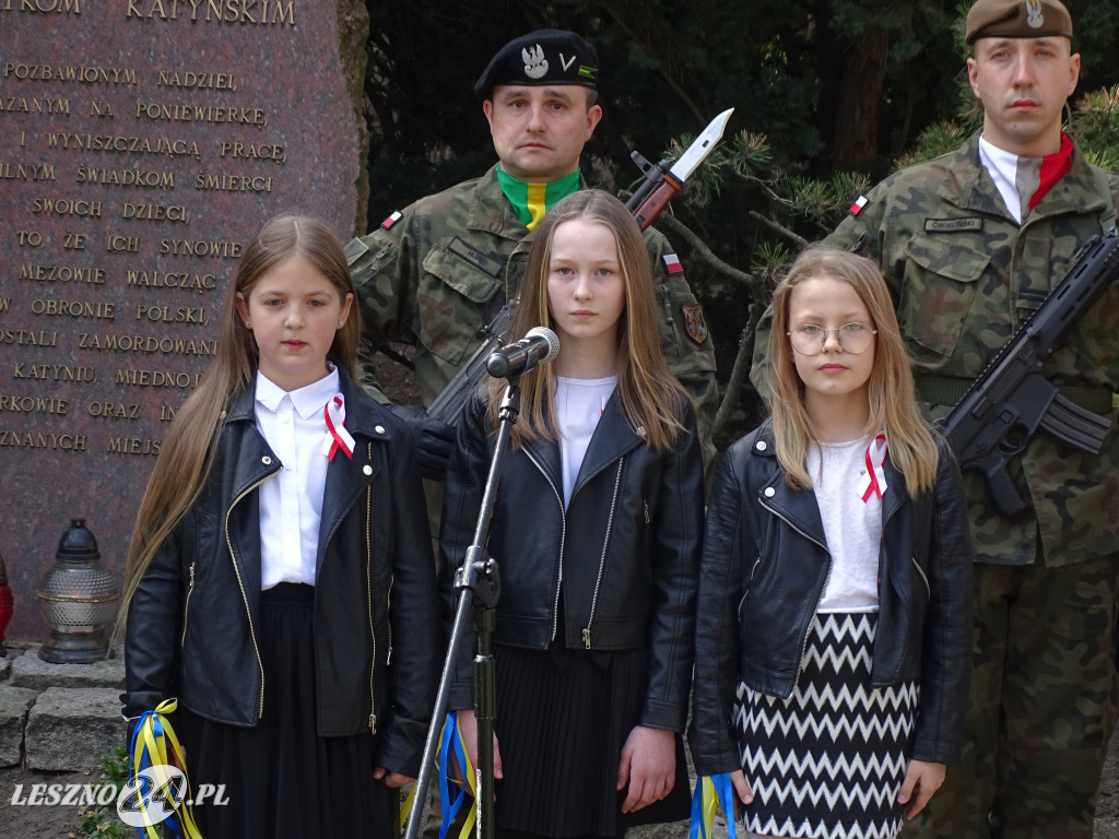 Rocznica zbrodni katyńskiej w Lesznie 2022