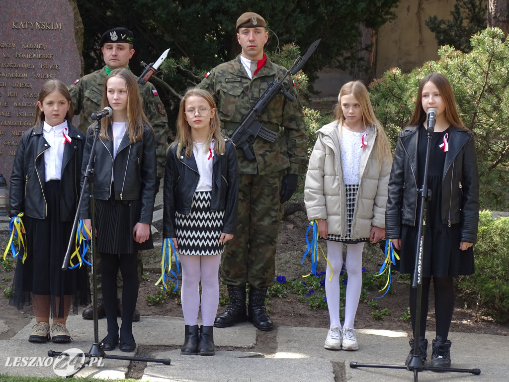 Rocznica zbrodni katyńskiej w Lesznie 2022