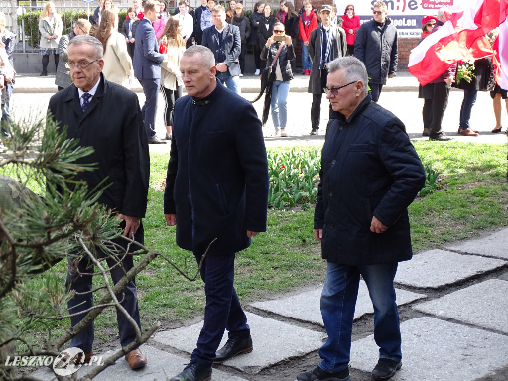 Rocznica zbrodni katyńskiej w Lesznie 2022