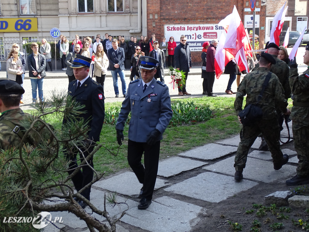 Rocznica zbrodni katyńskiej w Lesznie 2022