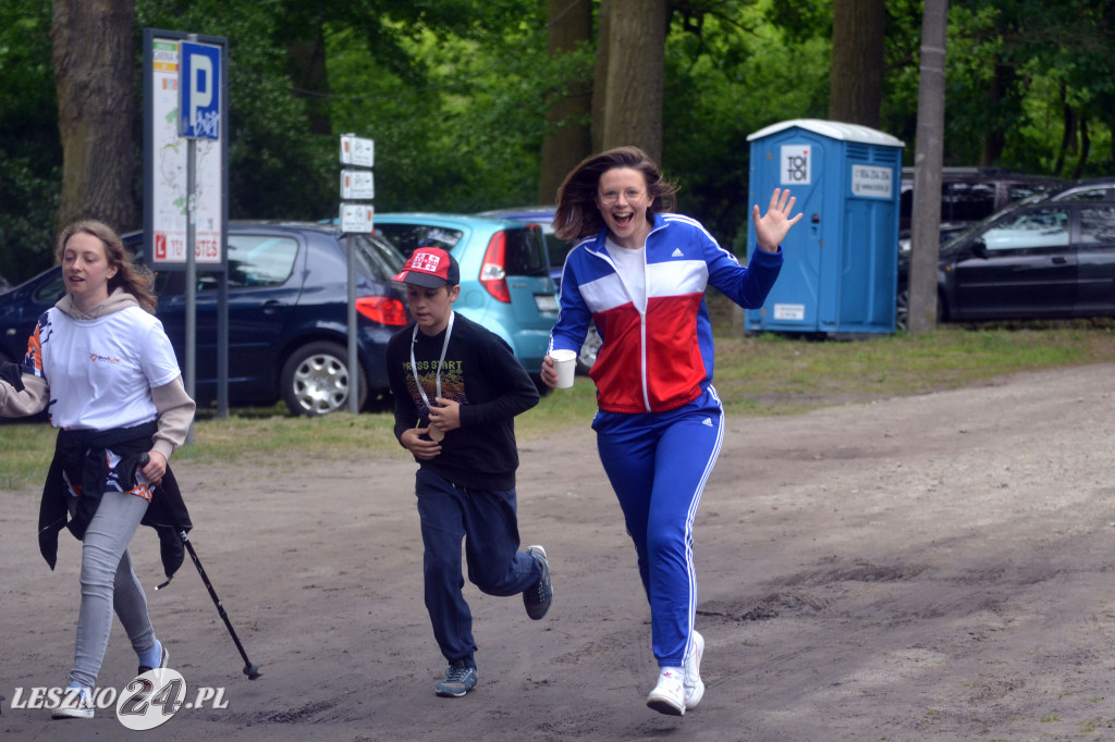 II Bieg w Krainie Muflonów na Jeziorem w Górznie