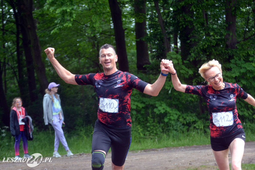 II Bieg w Krainie Muflonów na Jeziorem w Górznie