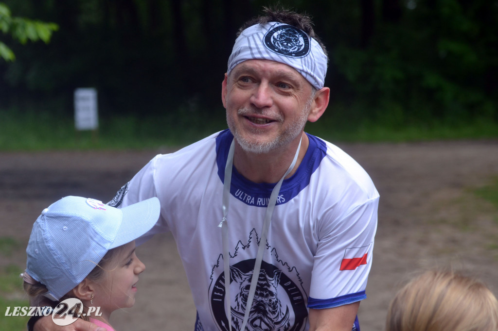 II Bieg w Krainie Muflonów na Jeziorem w Górznie