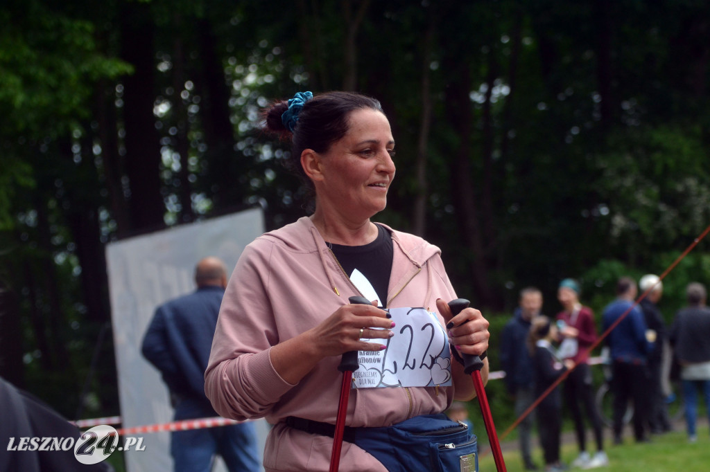 II Bieg w Krainie Muflonów na Jeziorem w Górznie