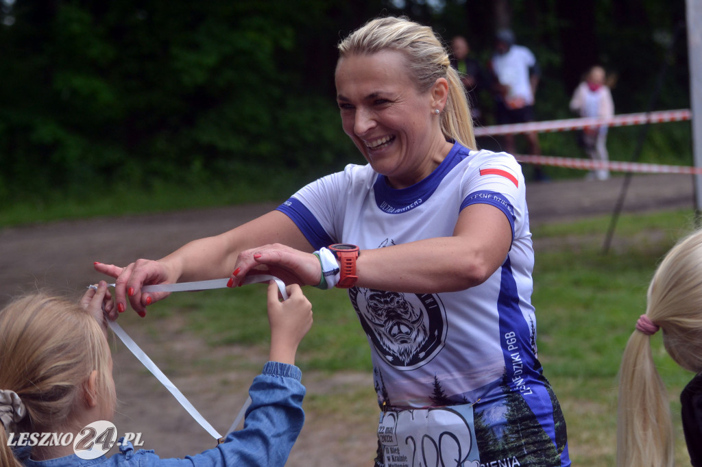 II Bieg w Krainie Muflonów na Jeziorem w Górznie