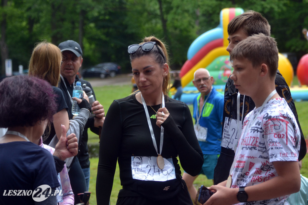 II Bieg w Krainie Muflonów na Jeziorem w Górznie