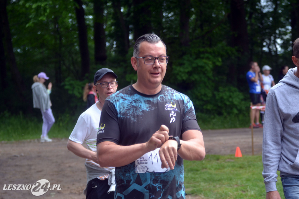 II Bieg w Krainie Muflonów na Jeziorem w Górznie