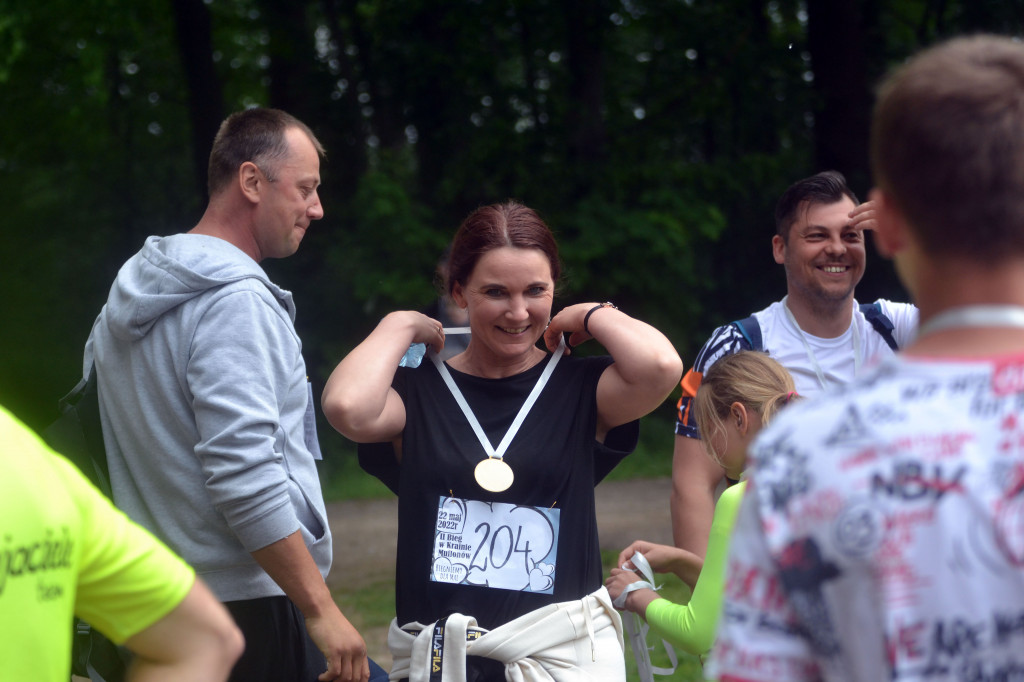 II Bieg w Krainie Muflonów na Jeziorem w Górznie
