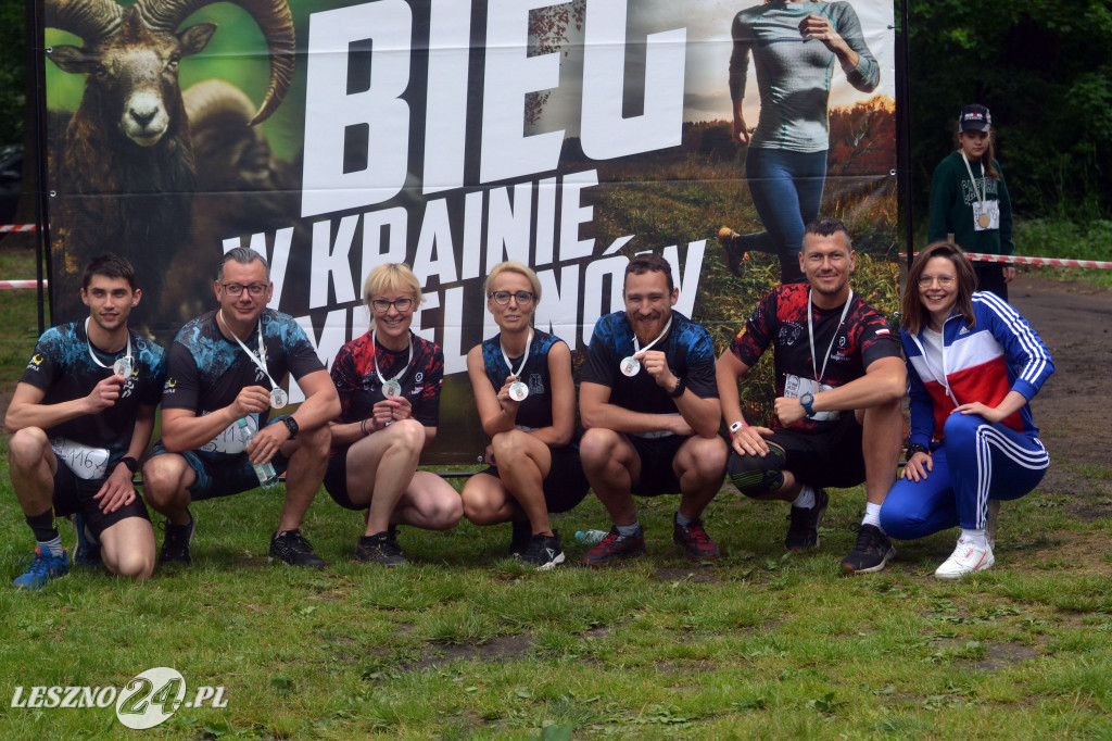 II Bieg w Krainie Muflonów na Jeziorem w Górznie