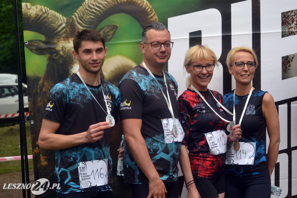 II Bieg w Krainie Muflonów na Jeziorem w Górznie
