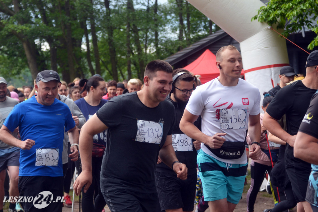 II Bieg w Krainie Muflonów na Jeziorem w Górznie
